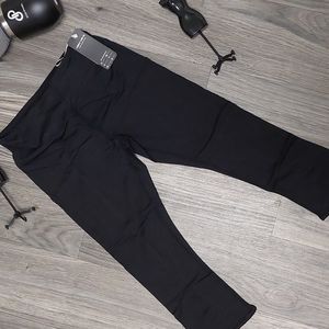 🎀HEAT MOVE 🎀YOGA PANTS, FASHION LEGGINGS X-SMALL, BLACK - BACK CROSS.
